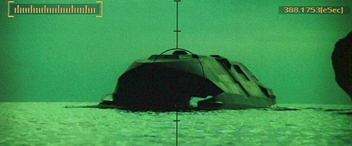 Tomorrow Never Dies stealth boat