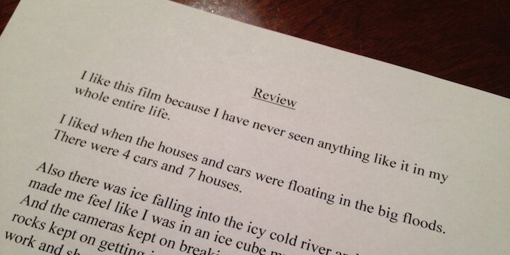 Chasing Ice review - by my seven year old nephew