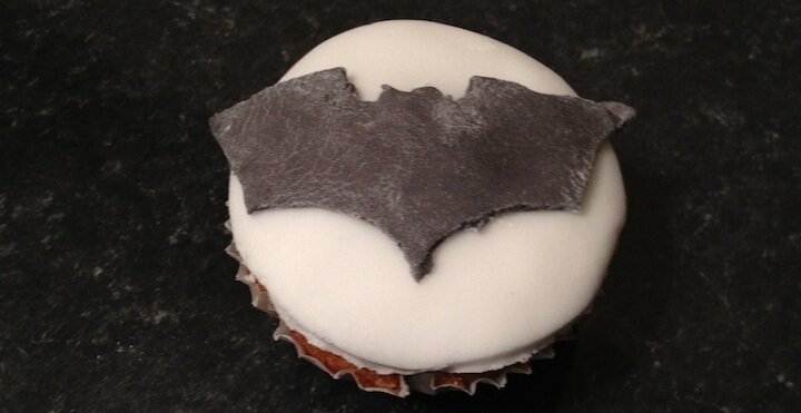 Batman cupcake
