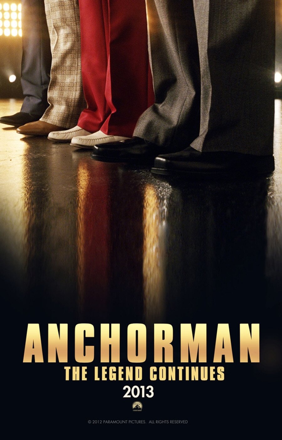Anchorman 2 one-sheet poster