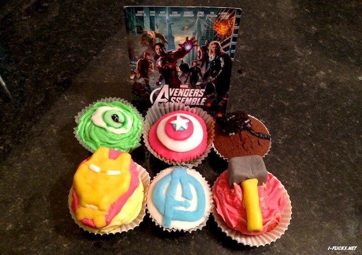 Marvel Avengers cupcakes recipe