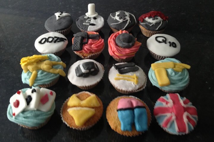 James Bond Cupcakes - 007