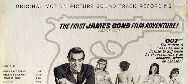 Dr No, James Bond album cover
