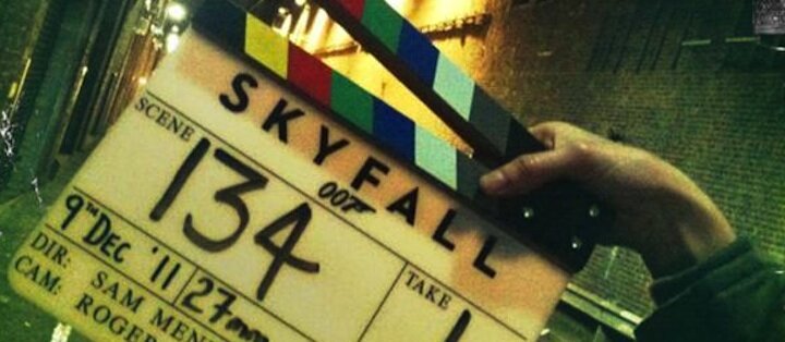 Skyfall on-set photos, London