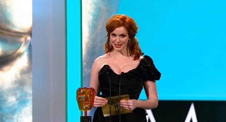 Christina Hendricks BAFTAs