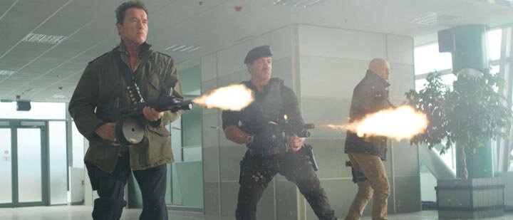 The Expendables 2 - Arnie