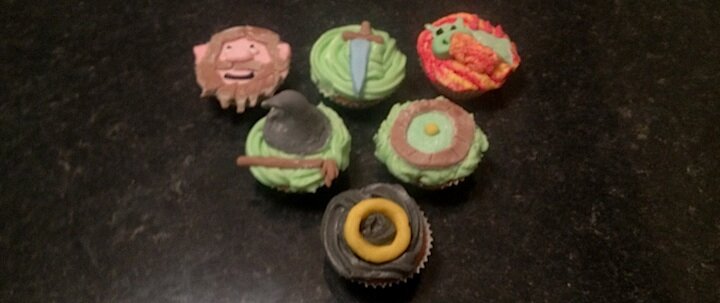 The Hobbit cupcakes