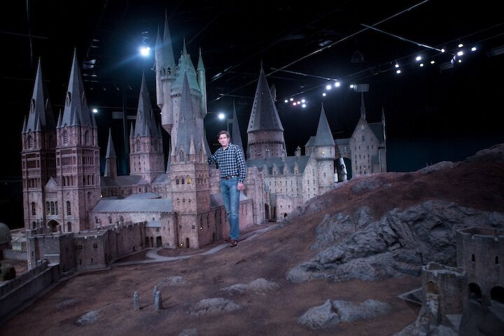 Hogwarts model castle