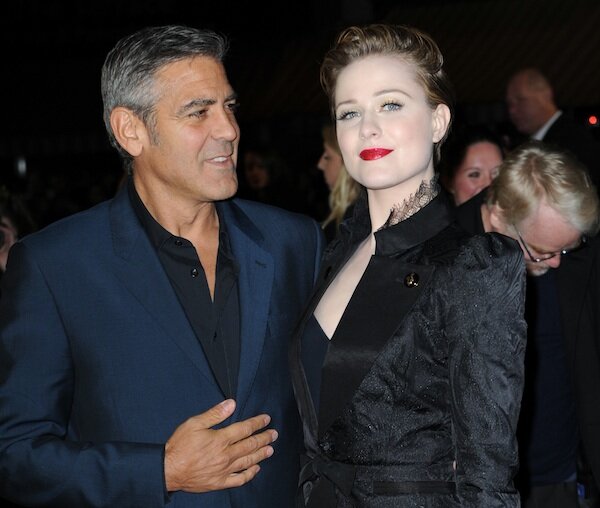 George Clooney, Evan Rachel Wood - Ides of March premiere, London Film Festival