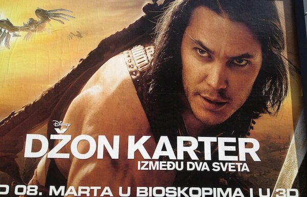 John Carter of Mars - Serbian poster