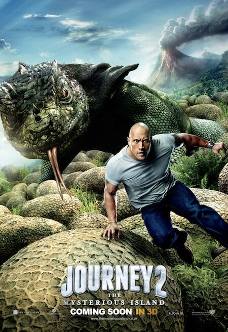 Journey 2 The Mysterious Island poster - Dwayne Johnson