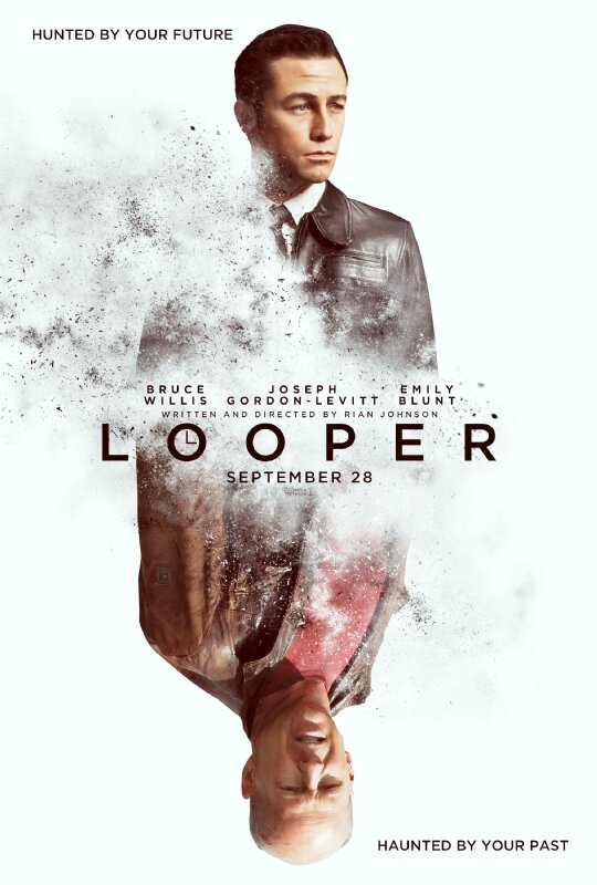 Rian Johnson's Looper Poster