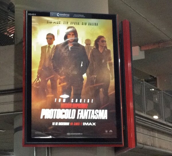 Mission Impossible Ghost Protocol Spanish poster