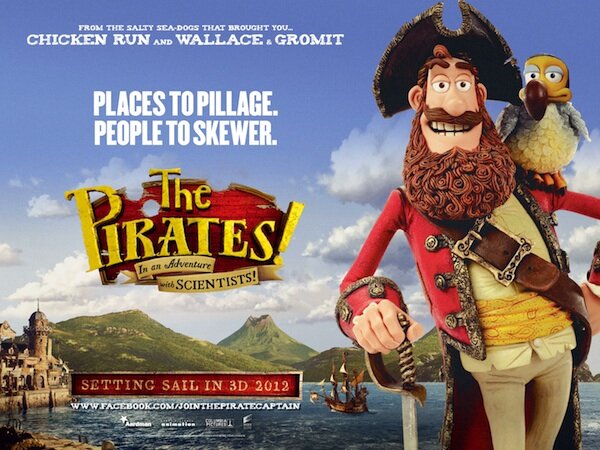 Aardman's Pirates - film review