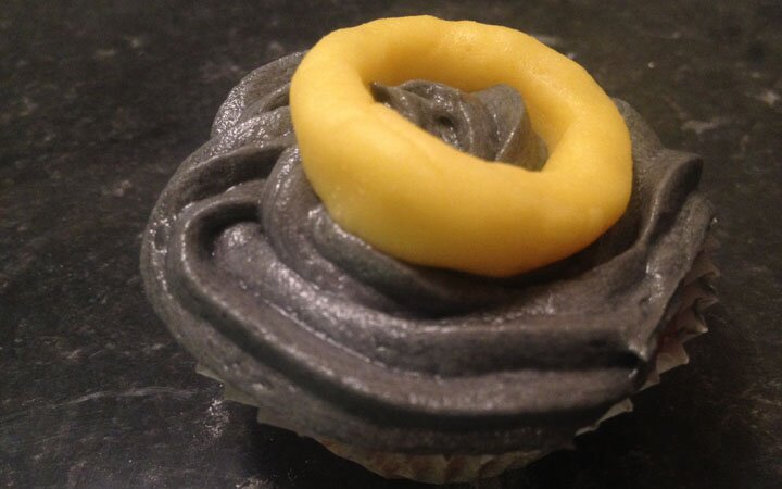 The Ring cupcake - The Hobbit