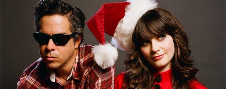 She & Him - Movie Actors Singing Christmas songs