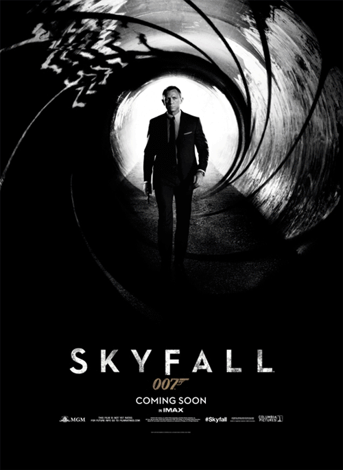 Skyfall poster GIF