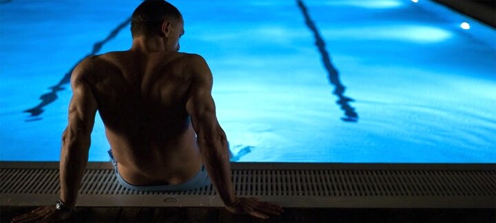 Skyfall, James Bond in swimming trunks - a history