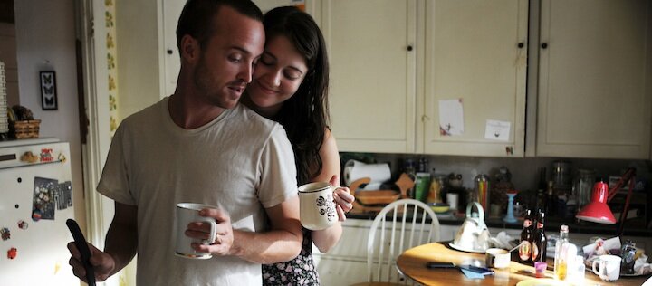 Aaron Paul, Elizabeth Mary Winstead, Smashed - film review