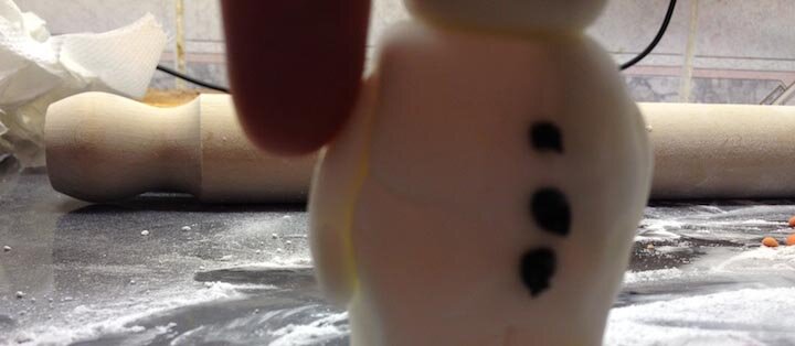 The Snowman cupcake