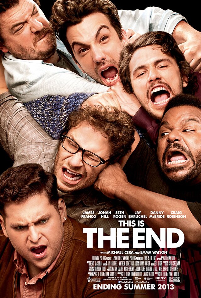 The Is the End poster