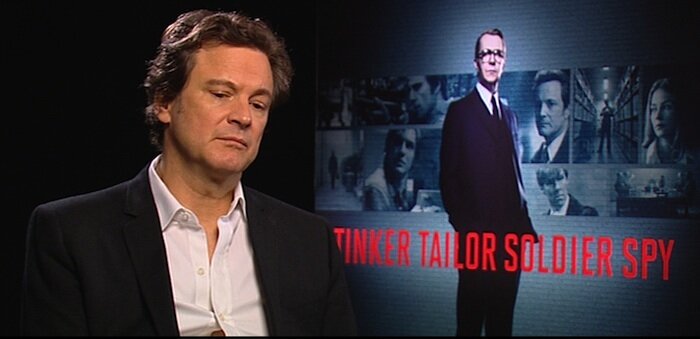 Tinker Tailor, Colin Firth interview