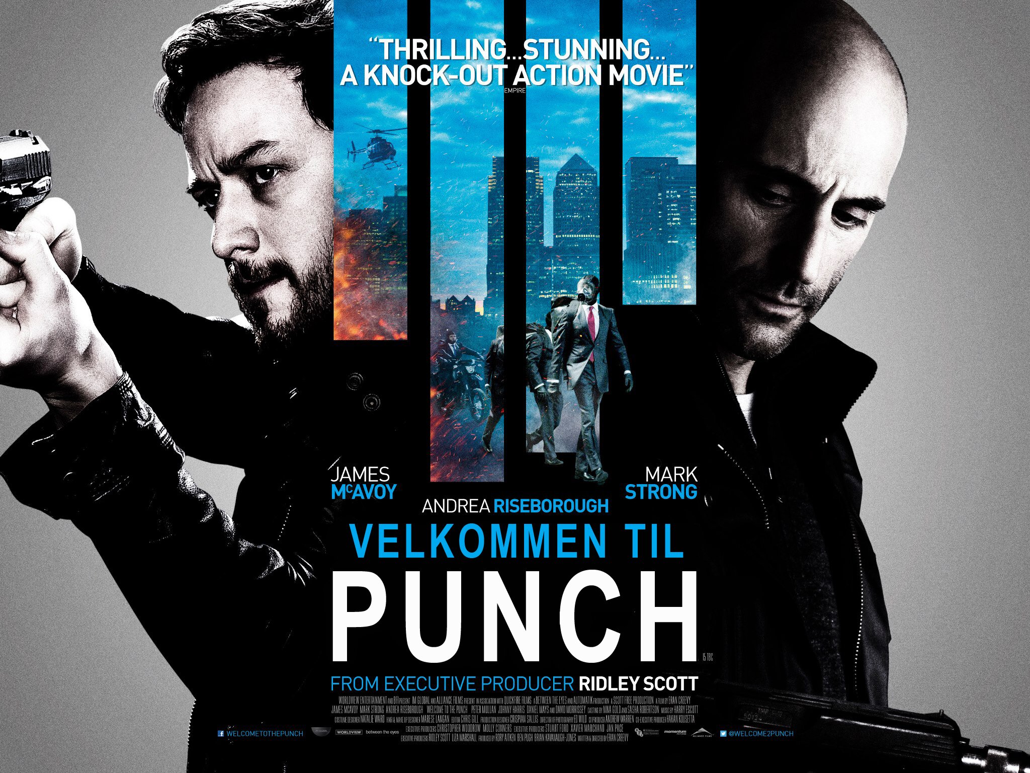 Welcome to the Punch - Denmark poster