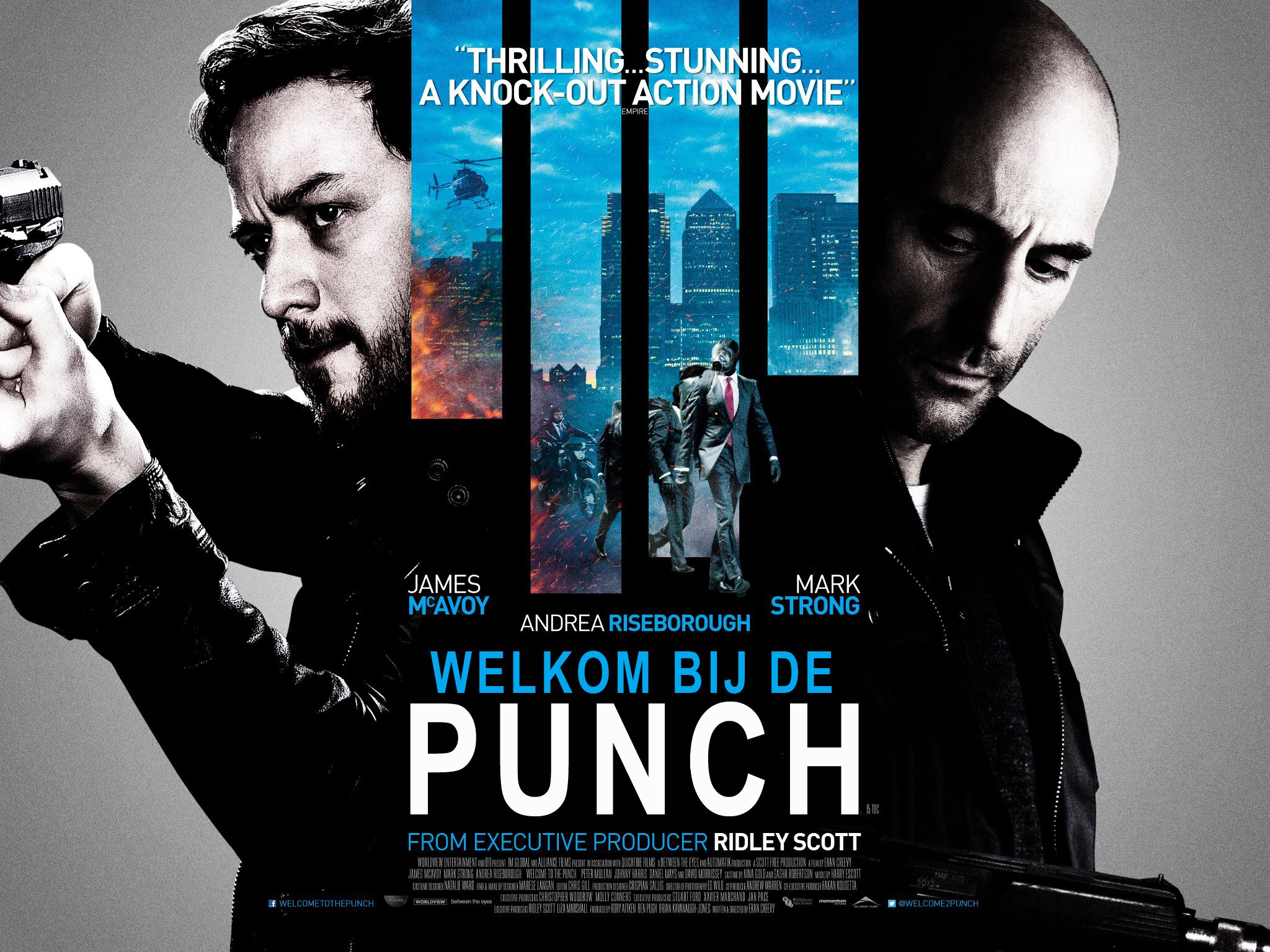 Welcome to the Punch - Holland poster
