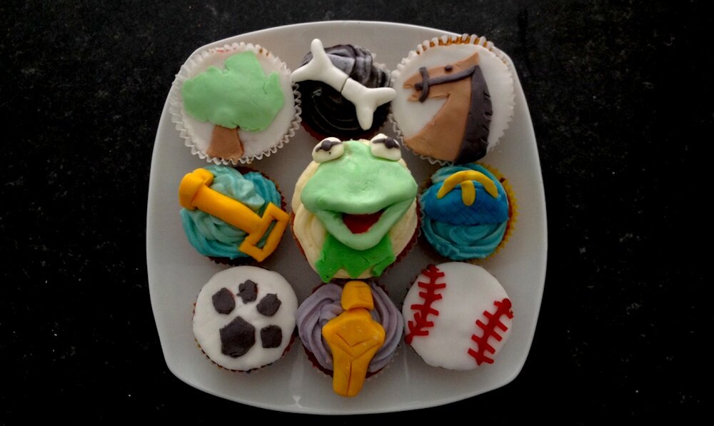 Oscar cupcakes