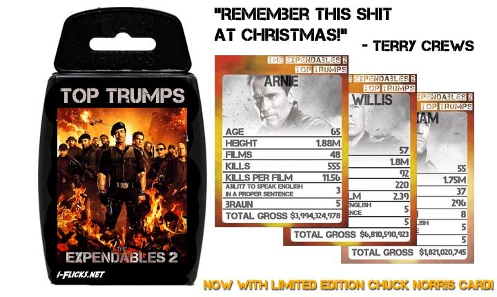 The Expendables Top Trumps