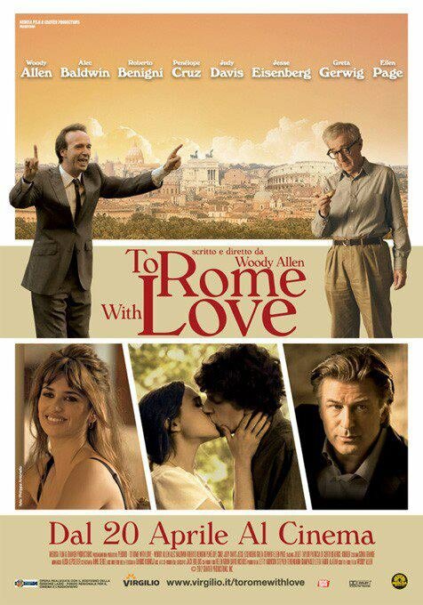To Rome with Love poster